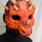 Custom painted hooded Awaykin mask with horns