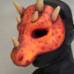 Awaykin Dragonborn: Made to order combat friendly LARP painted half mask