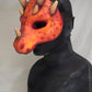 Awaykin Dragonborn: Made to order combat friendly LARP painted half mask