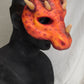 Awaykin Dragonborn: Made to order combat friendly LARP painted half mask