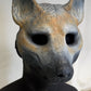 Silver Wild dog durable mask for LARP, performance and costuming