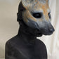 Silver Wild dog durable mask for LARP, performance and costuming