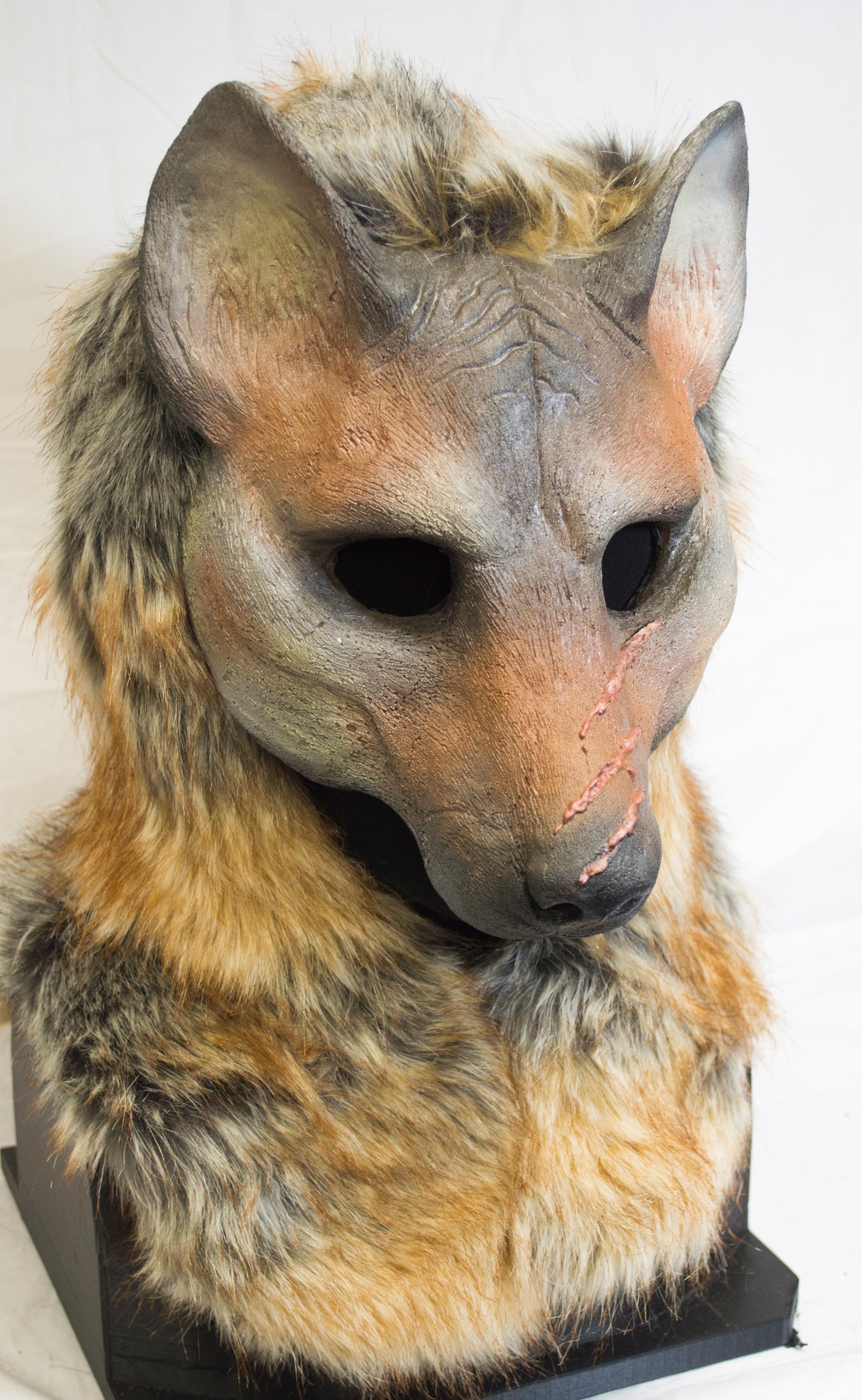 Awaykin Coyote: Made to order combat friendly LARP half mask
