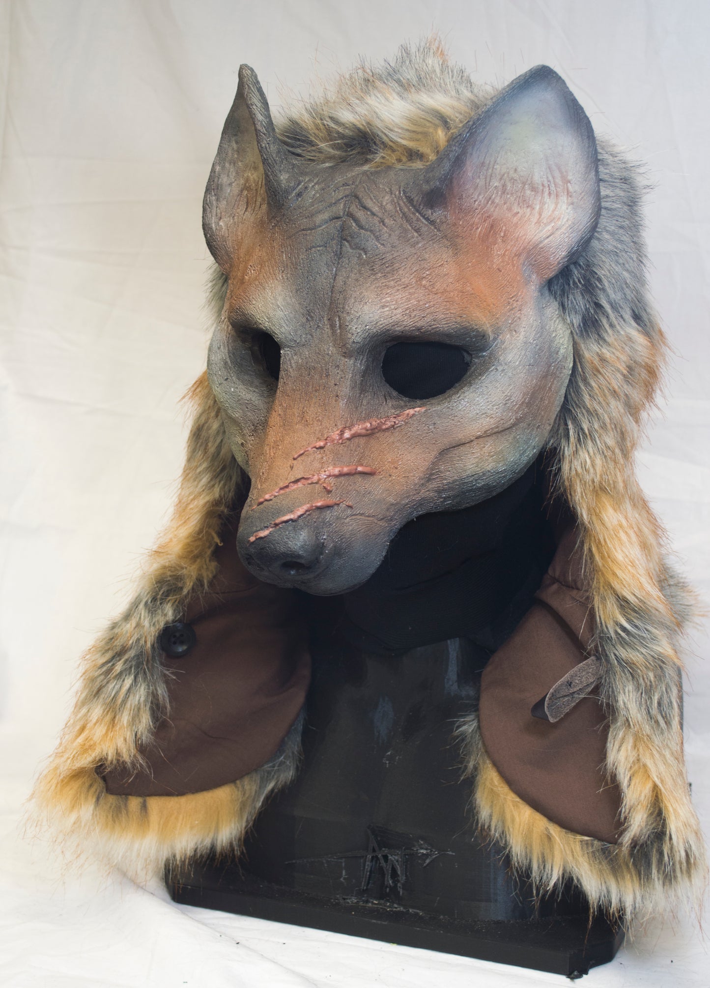 Custom painted hooded Awaykin mask