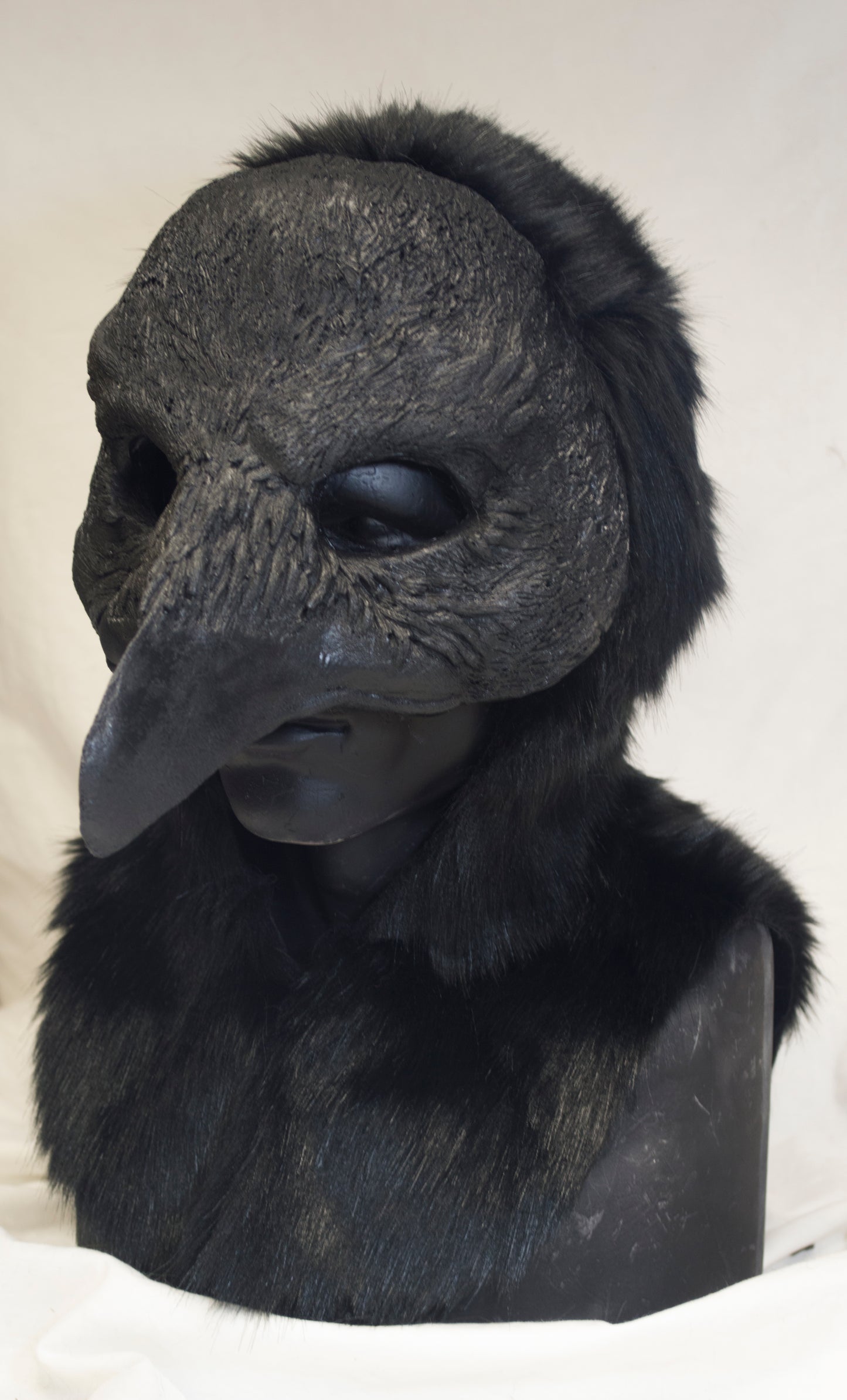 Awaykin Raven: Made to order combat friendly LARP half mask