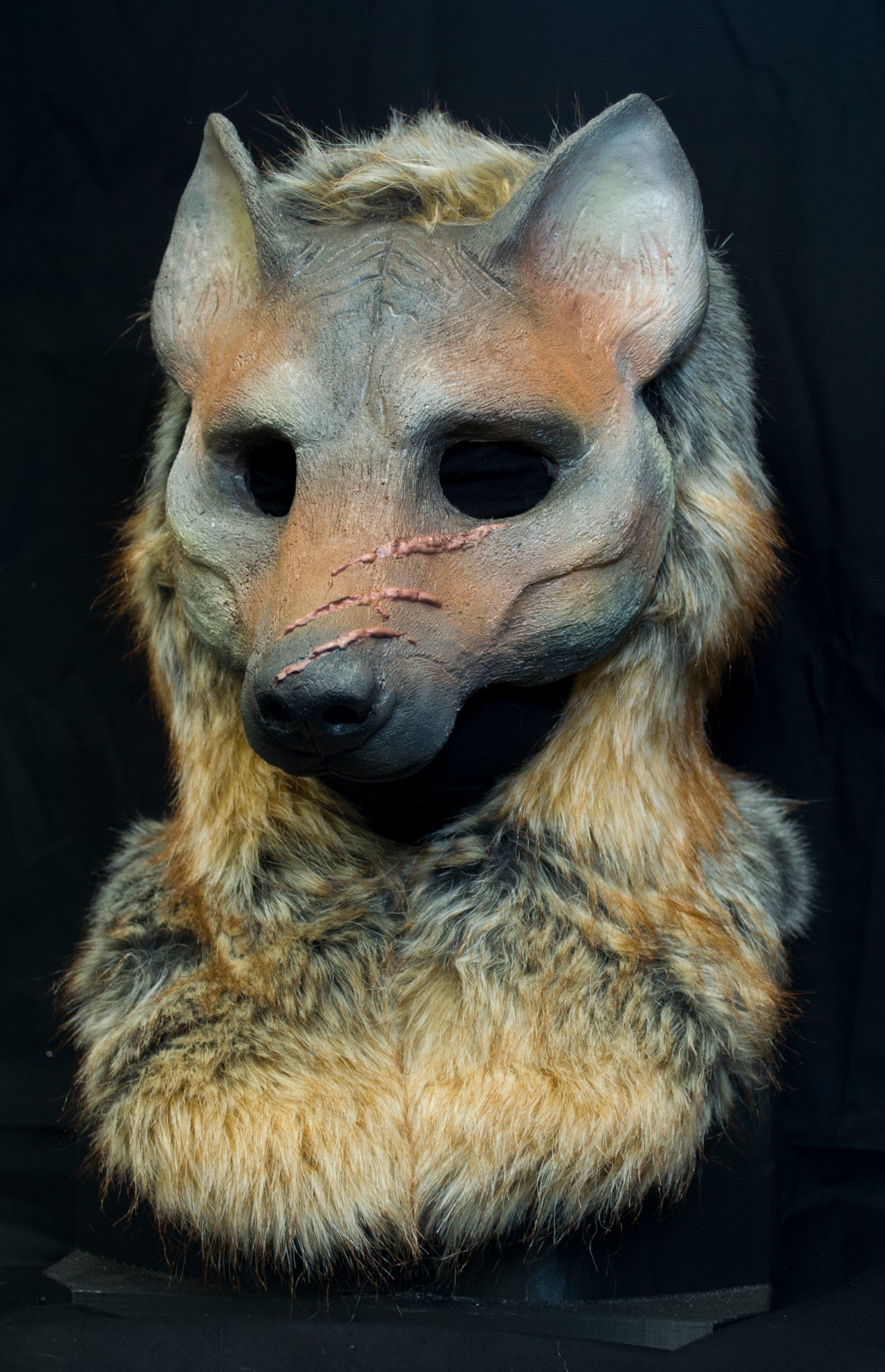 Awaykin Coyote: Made to order combat friendly LARP half mask