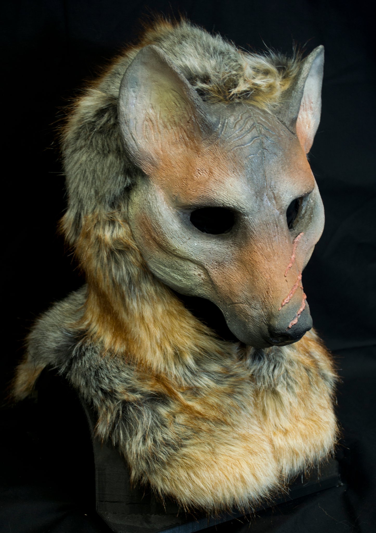 Awaykin Coyote: Made to order combat friendly LARP half mask