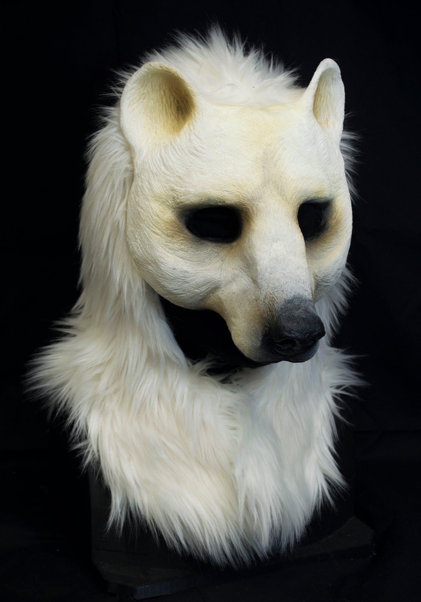 Awaykin Polar bear Made to order combat friendly LARP half mask