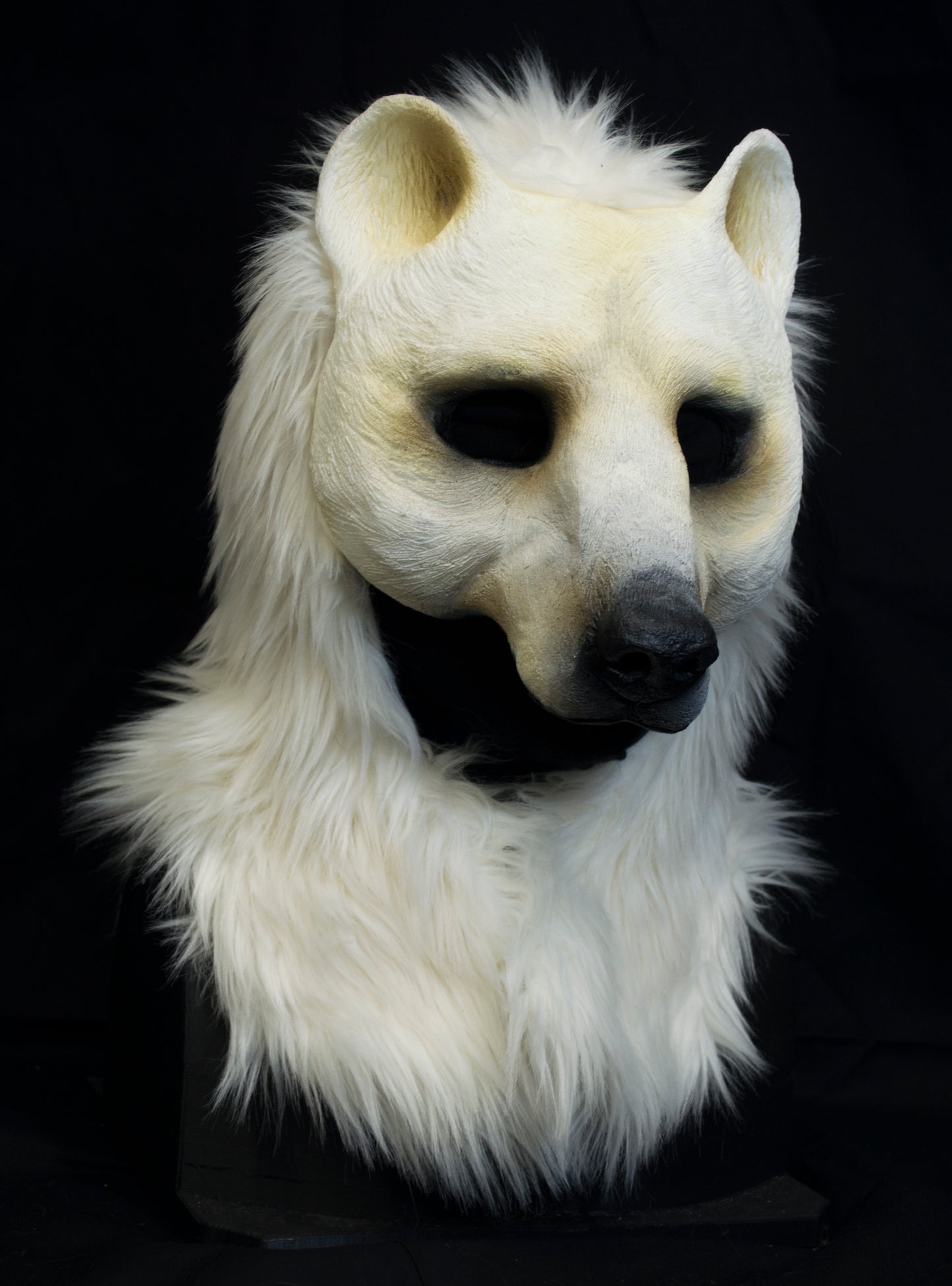 Awaykin Polar bear Made to order combat friendly LARP half mask