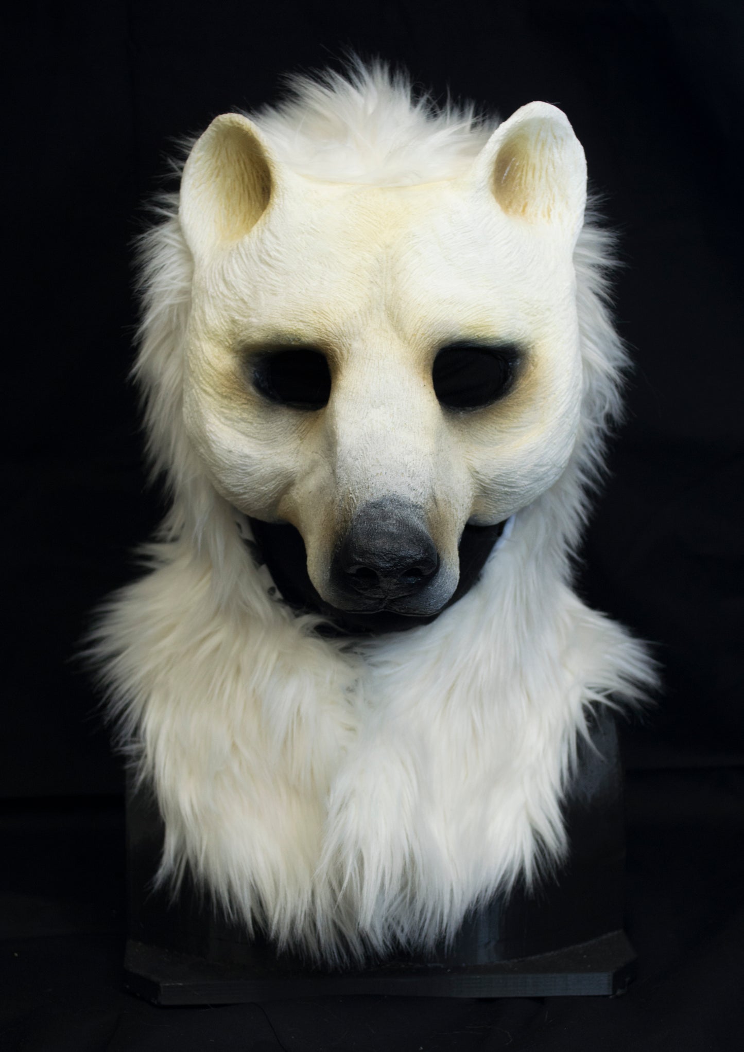 Awaykin Polar bear Made to order combat friendly LARP half mask