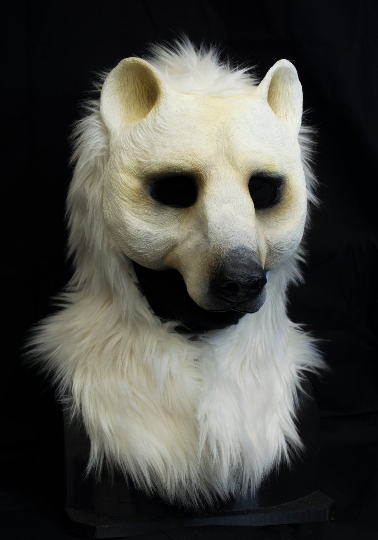 Awaykin Polar bear Made to order combat friendly LARP half mask