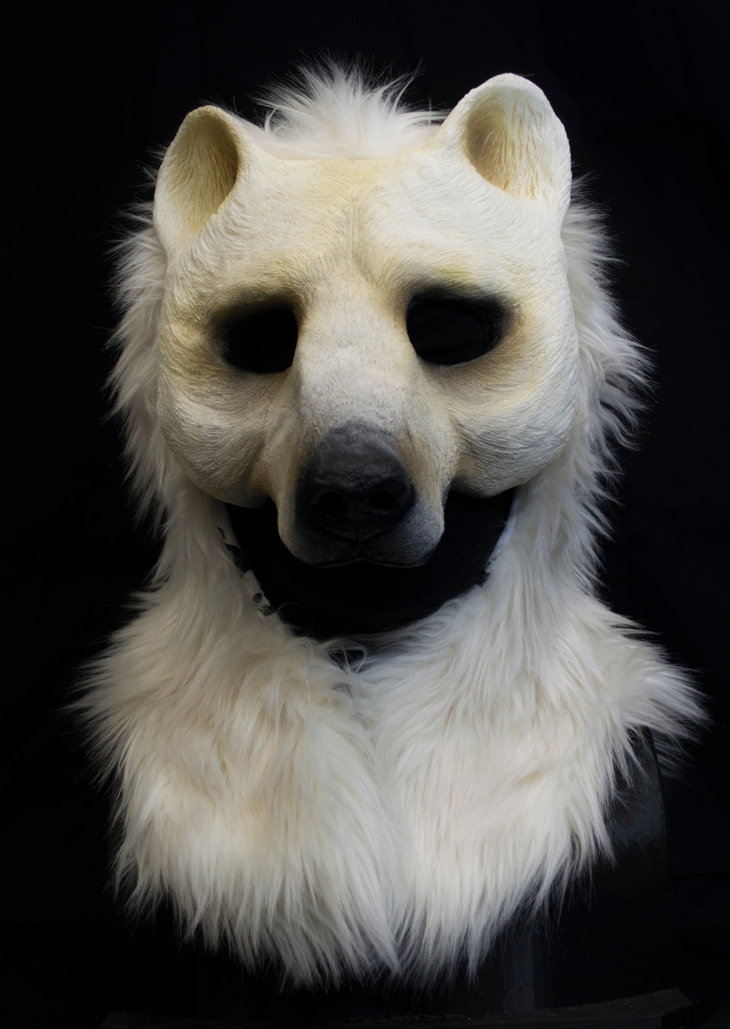 Awaykin Polar bear Made to order combat friendly LARP half mask