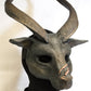 Custom painted hooded Awaykin mask with horns
