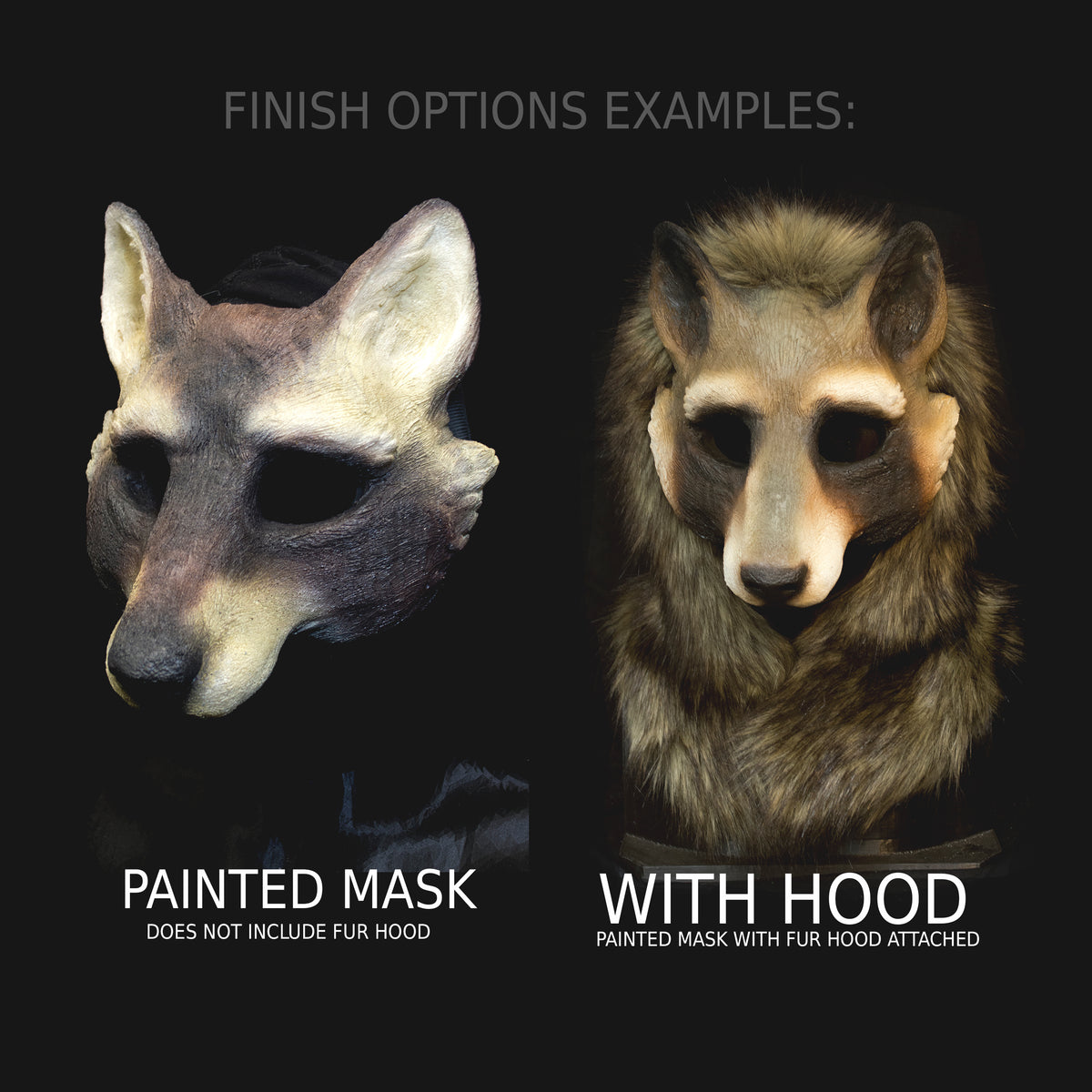 Awaykin Snow Leopard: Made to order combat friendly LARP half mask