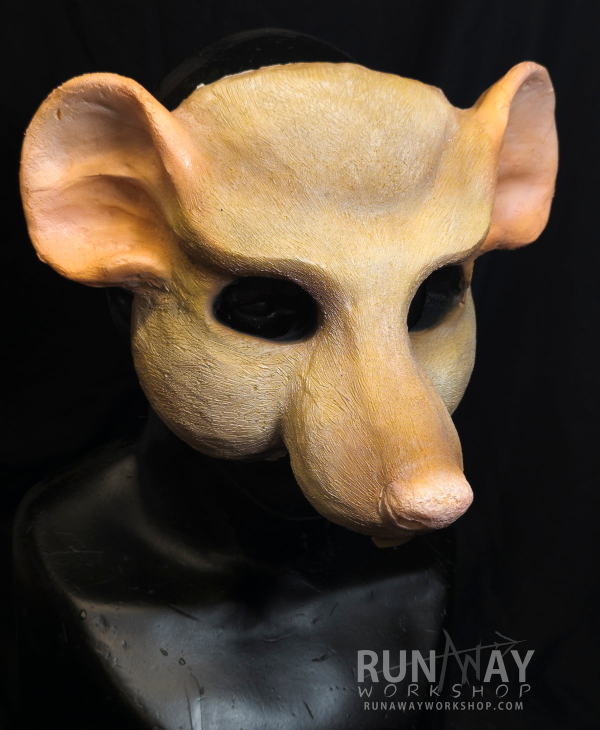 Lil Rass Mask Custom painted LARP mask β Runaway Workshop