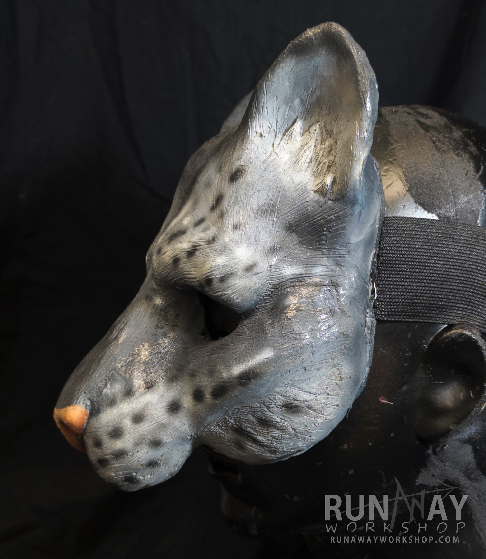 Lil Rass Mask Custom painted LARP mask β Runaway Workshop
