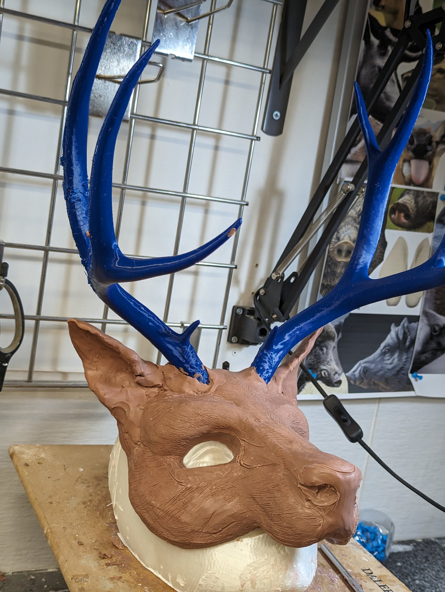 Pre-order Awaykin mask base sculpt