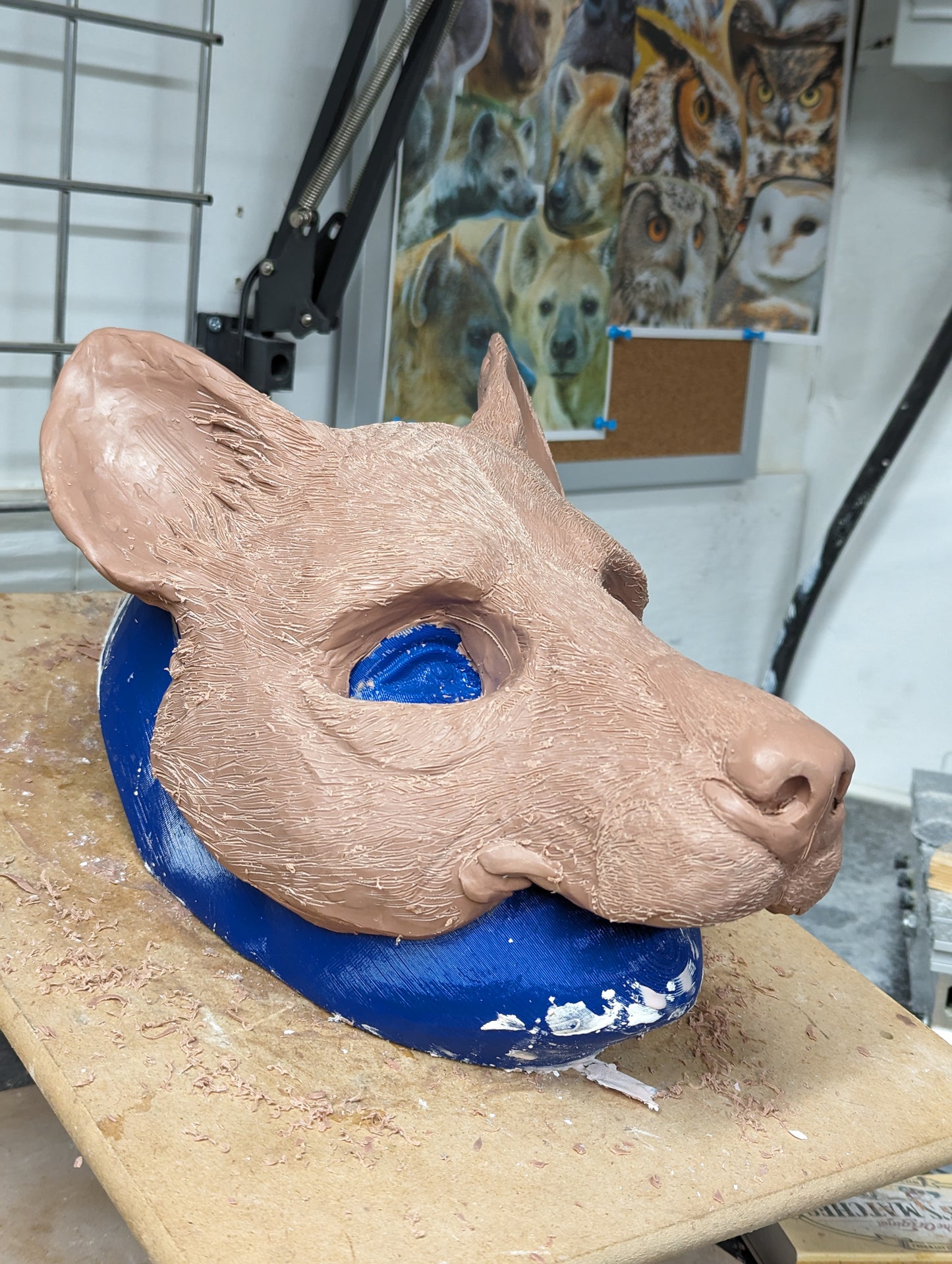 Pre-order Awaykin mask base sculpt