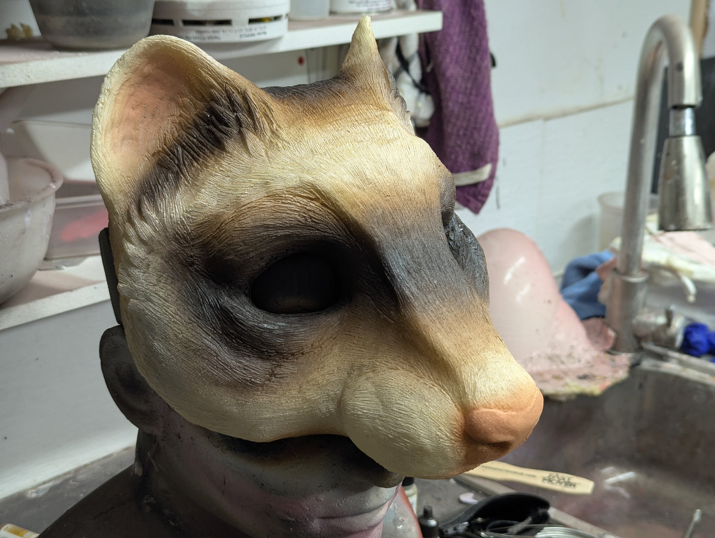 Custom painted Awaykin mask