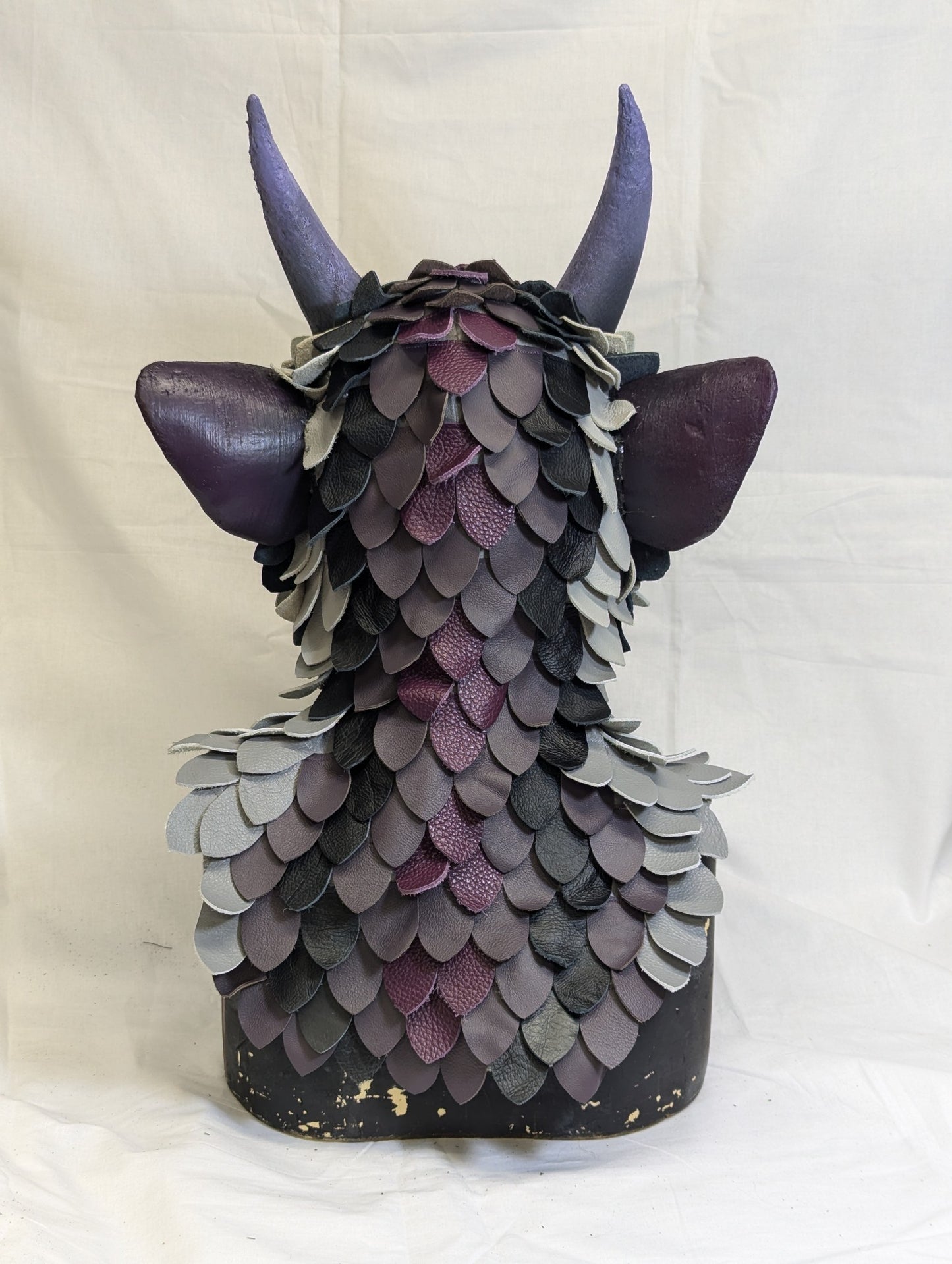 Custom painted Scaled hooded Awaykin mask