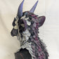 Custom painted Scaled hooded Awaykin mask
