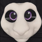 Large Black Toony follow me eyes for costumes, fursuits and mascots, 1 pair (Many colours and custom painted options) Waterproof
