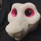 Pink follow me effect toony eyes for costumes, fursuits and mascots (1 pair)(Many colours and custom painted options) Waterproof