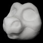 Kemono Point nose dragon soft foam head base for costumes, mascots and fursuits.