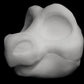 Kemono Point nose dragon soft foam head base for costumes, mascots and fursuits.