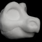 Kemono Point nose dragon soft foam head base for costumes, mascots and fursuits.