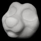 Kemono Critter soft foam head base for costumes, mascots and fursuits.