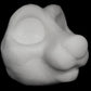 Kemono Critter soft foam head base for costumes, mascots and fursuits.