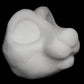 Kemono Critter soft foam head base for costumes, mascots and fursuits.
