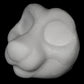 Kemono Critter soft foam head base for costumes, mascots and fursuits.