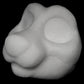 Kemono Critter soft foam head base for costumes, mascots and fursuits.