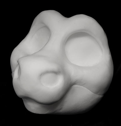 Kemono Pony / angel dragon soft foam head base for costumes, mascots and fursuits.