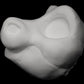 Kemono Pony / angel dragon soft foam head base for costumes, mascots and fursuits.