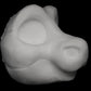 Kemono Pony / angel dragon soft foam head base for costumes, mascots and fursuits.
