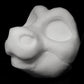 Kemono Pony / angel dragon soft foam head base for costumes, mascots and fursuits.