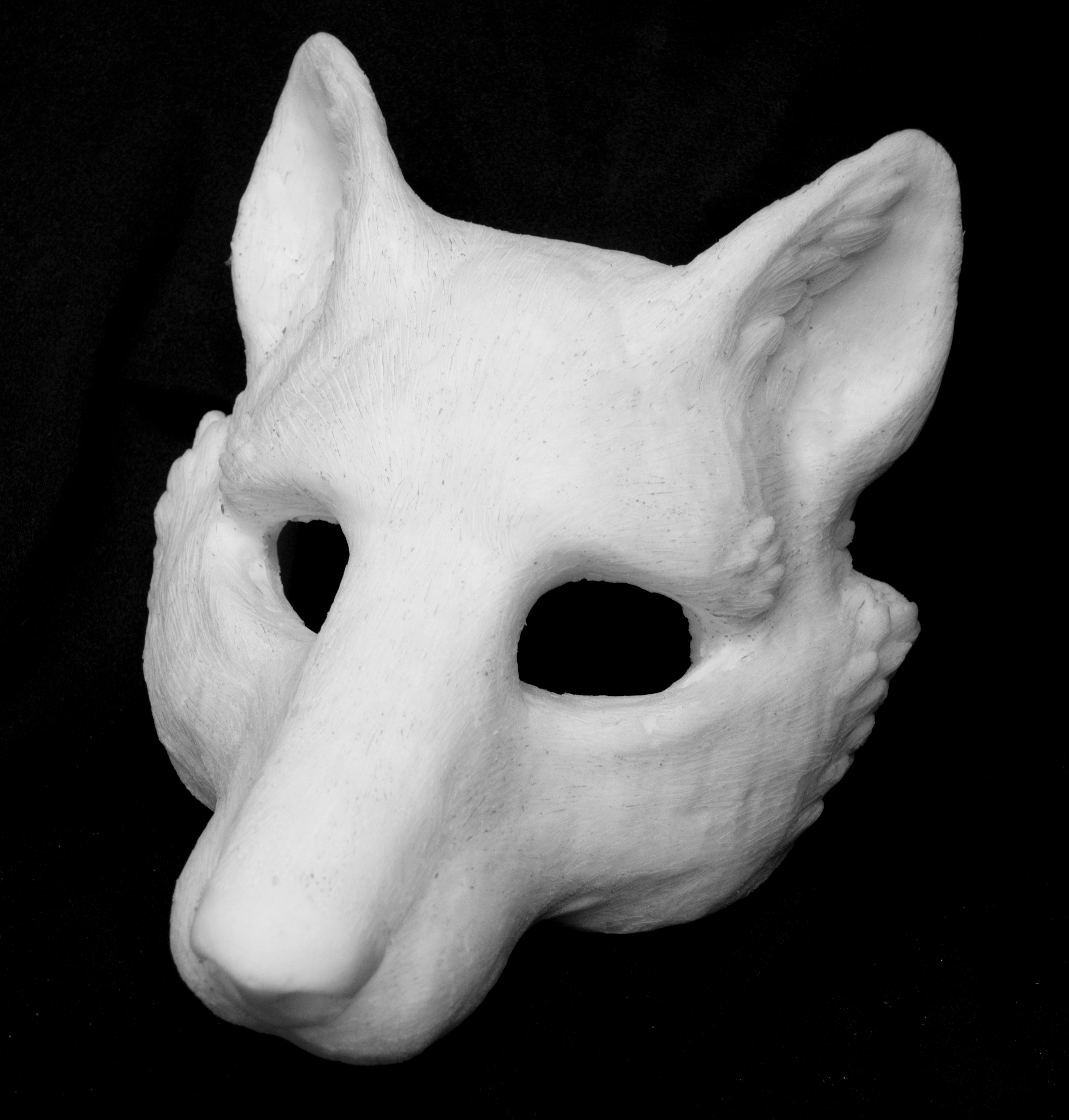 Fox / Kitsune Mask for LARP, soft foam – Runaway Workshop