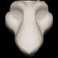 Toony Sergal soft foam head base for costumes, mascots and fursuits, uncut and cut & carved options