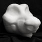 Wolf / Fox soft foam head base for costumes, mascots and fursuits.
