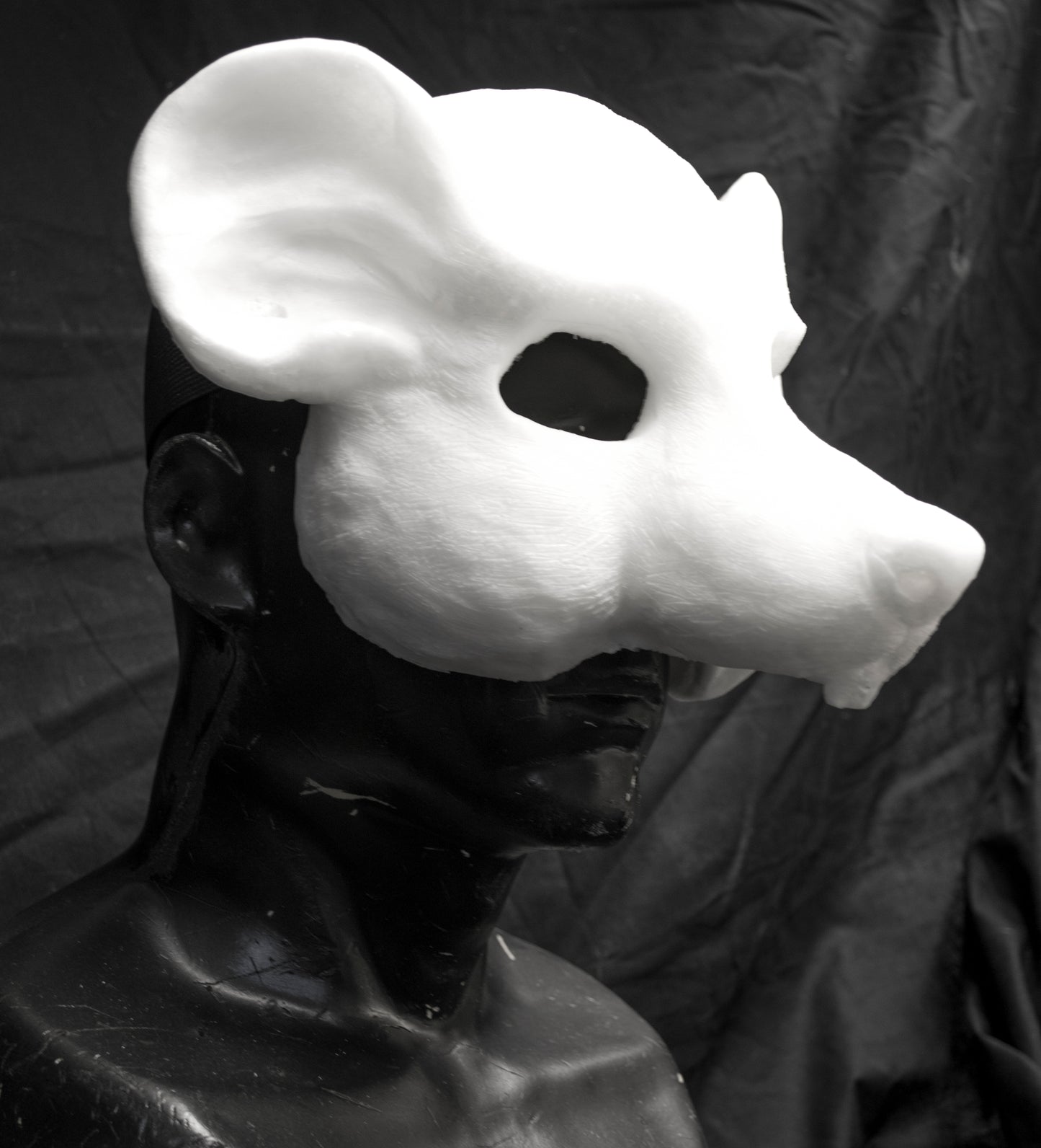 Rat (Skaven) Mask for LARP, soft foam for safe combat
