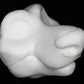 Wolf / Fox soft foam head base for costumes, mascots and fursuits.