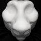 Wolf / Fox soft foam head base for costumes, mascots and fursuits.