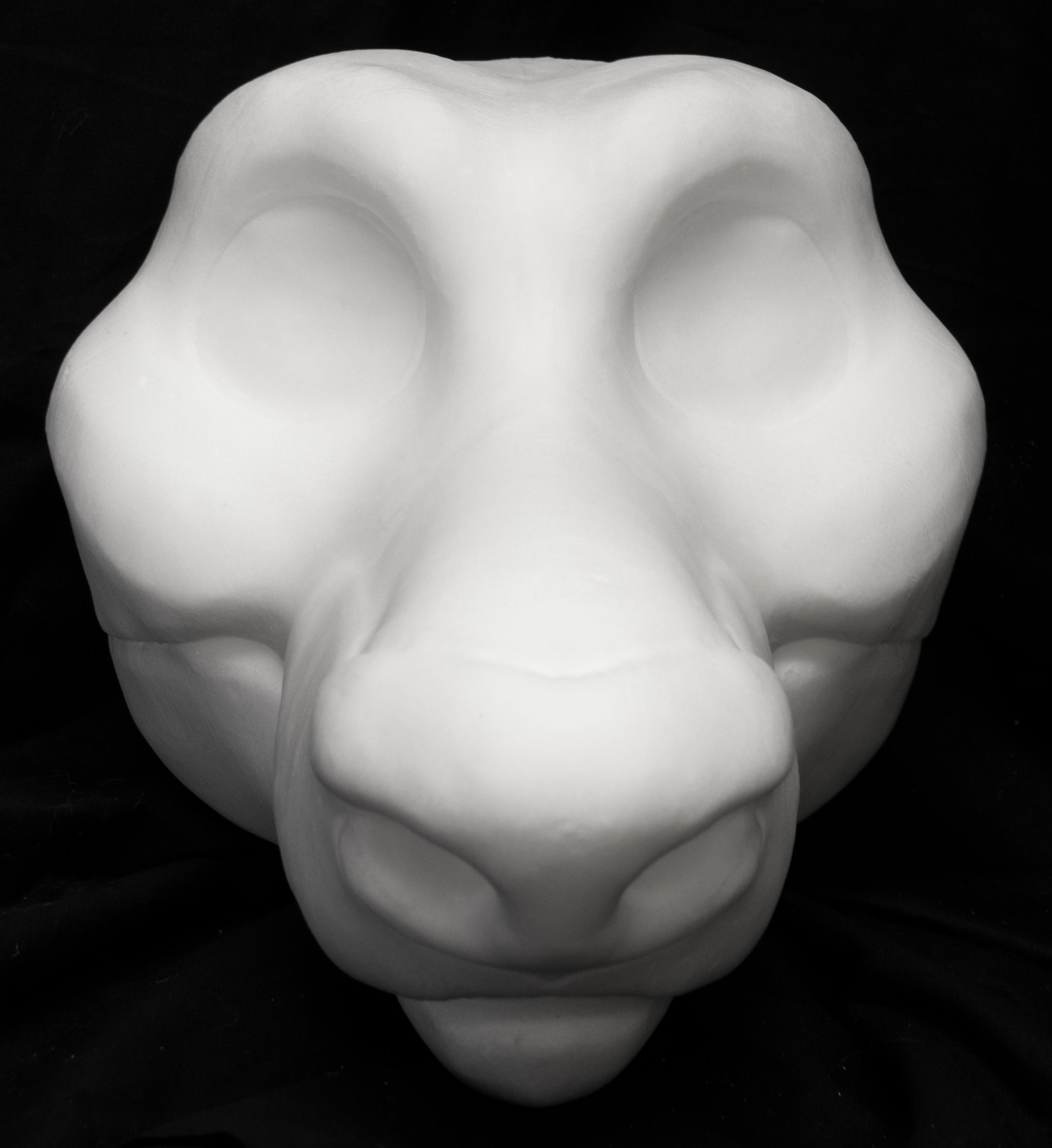 Wolf / Fox soft foam head base for costumes, mascots and fursuits ...