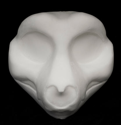 Toony Skull soft foam head base for costumes, mascots and fursuits.