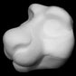 Drekkubus / Rabbit soft foam head base for costumes, mascots and fursuits.