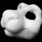 Drekkubus / Rabbit soft foam head base for costumes, mascots and fursuits.