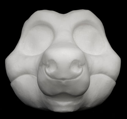 Kemono Fox/Canine soft foam head base for costumes, mascots and fursuits.